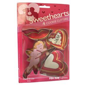 Fox Run Sweetheart Cookie Cutter Set